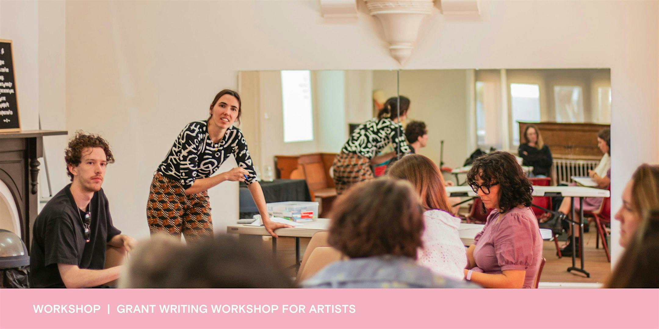 Hero image for Workshop | Grant Writing Workshop for Artists