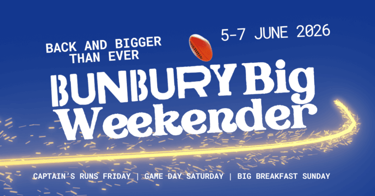 Bunbury Big Weekender 2026, 5 to 7 June
