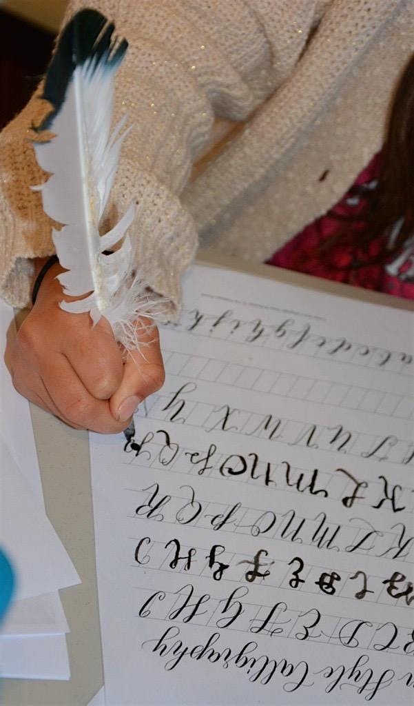 Image for Dip Pen Calligraphy Workshop | School Holidays at the Bunbury Museum